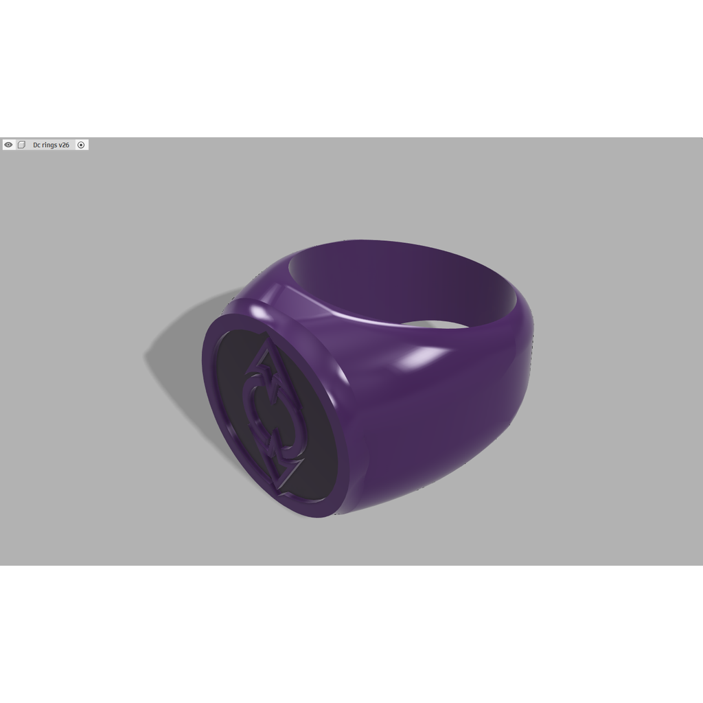 Indigo Lantern Ring (Nitro)
