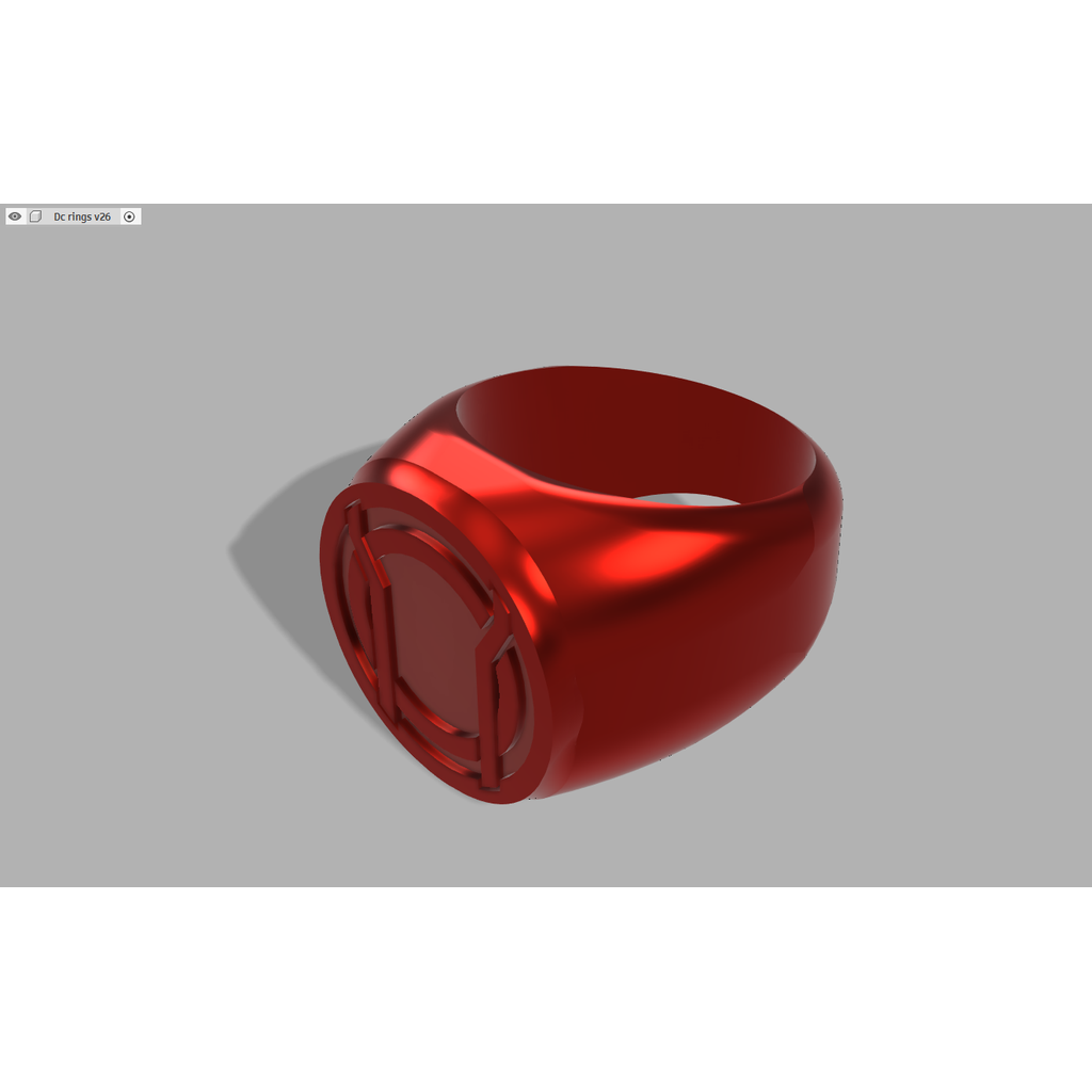 Red Lantern Ring (Nitro)