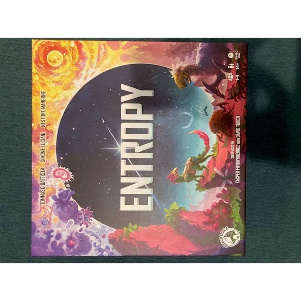 Entropy Game Insert + Promo Modules+ Fully Sleeved Vertical Storage