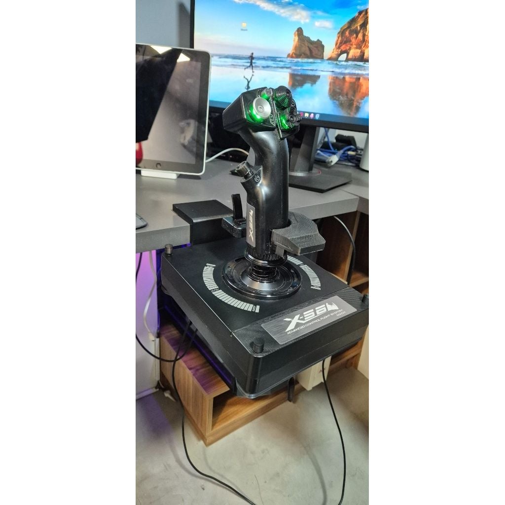 Logitech/Saitek X56 & X55 Desk Mount Clamp - Easy Print & Sturdy
