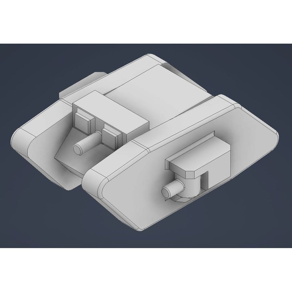 Low poly tank mark IV