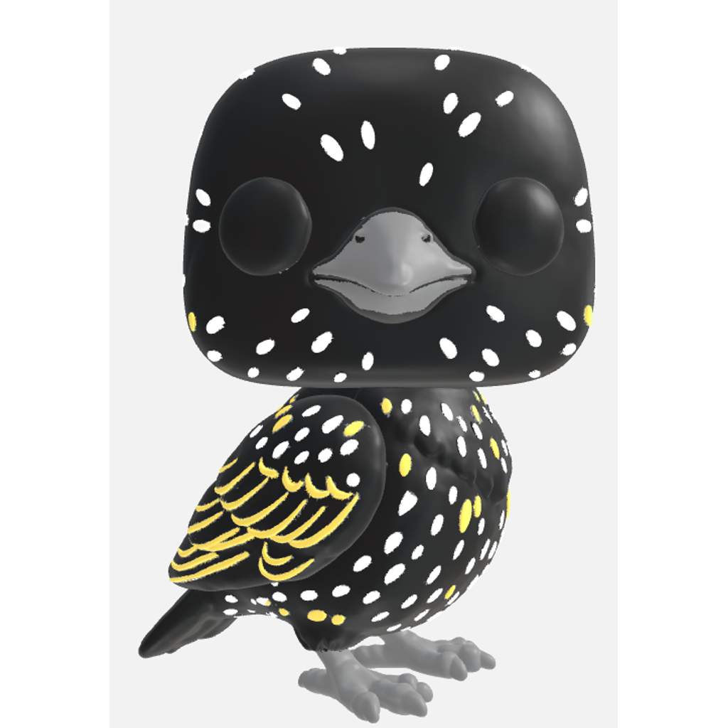 Starling Funko Pássaro Multicolor