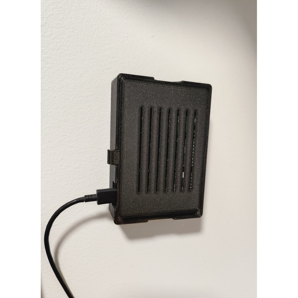 Suporte de parede para gabinete de servidor de desktop Pi 3B/3B+