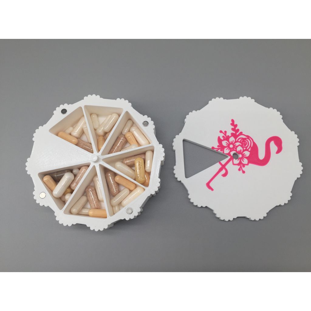 Roda de Comprimidos -Versão 4 -Flamingo