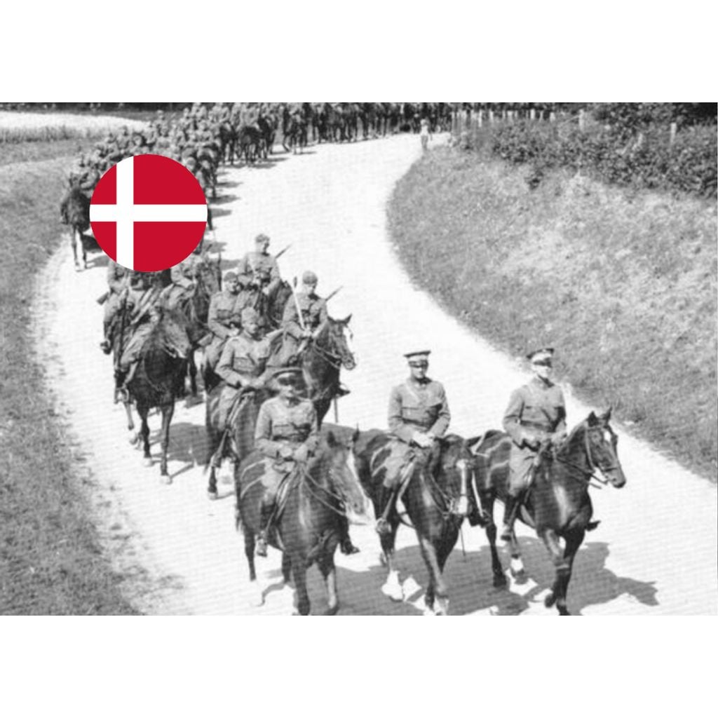Cavalaria Dinamarquesa de 28 mm da 2ª Guerra Mundial