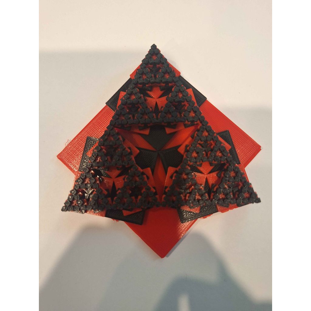 Triângulo de Sierpinski usando quadrados