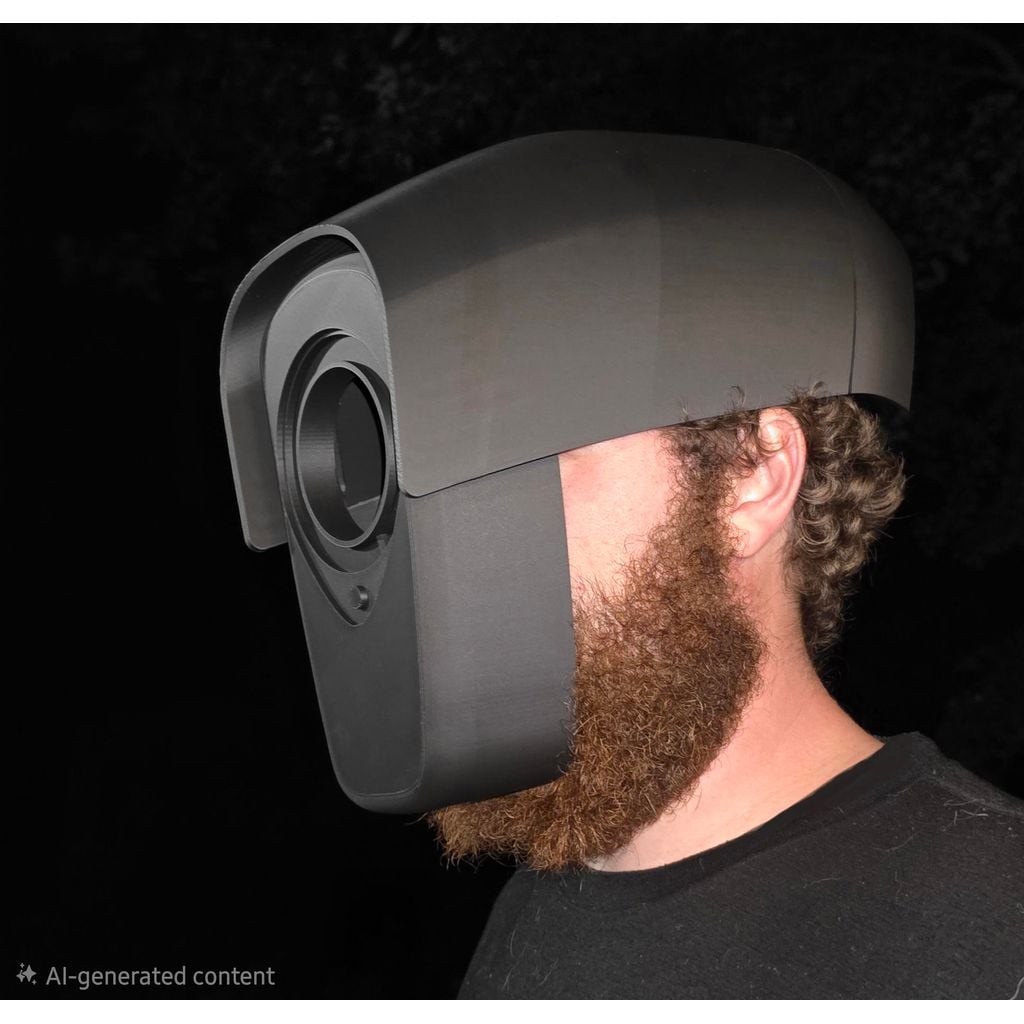 Capacete de Halloween do rebanho