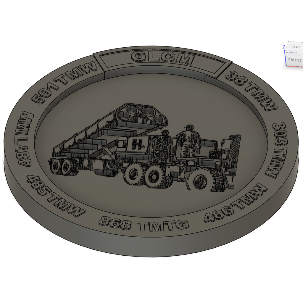 Porta-copo Míssil de Cruzeiro de Lançamento Terrestre da USAF TEL 2