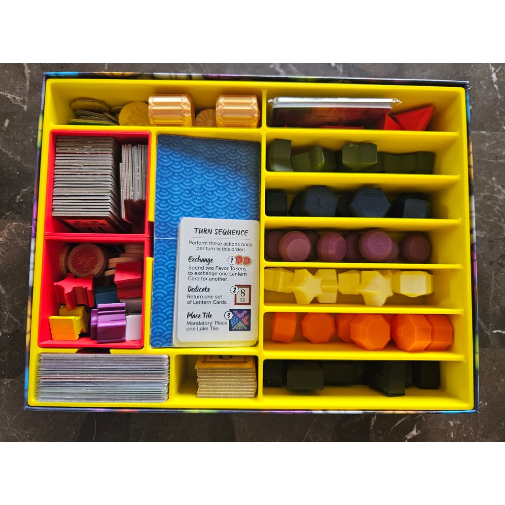 Jogo de tabuleiro Inserir Lanternas