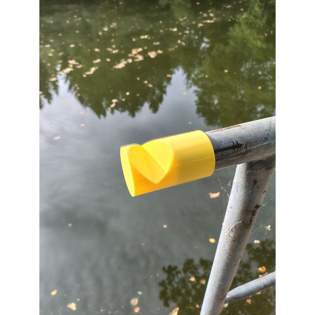 suporte de vara de pescar para grade de tubo de ferro