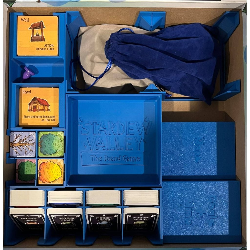 Jogo de tabuleiro Stardew Valley - Caixas de baralho para cartas SLEEVED