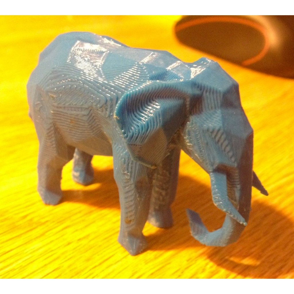 Elefante Low Poly