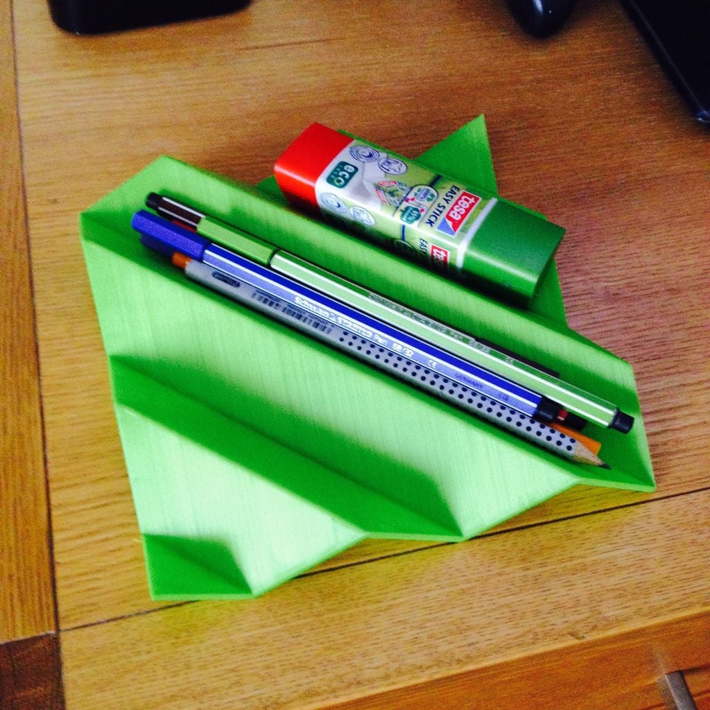 Organizador de mesa ondulado impresso em PLA